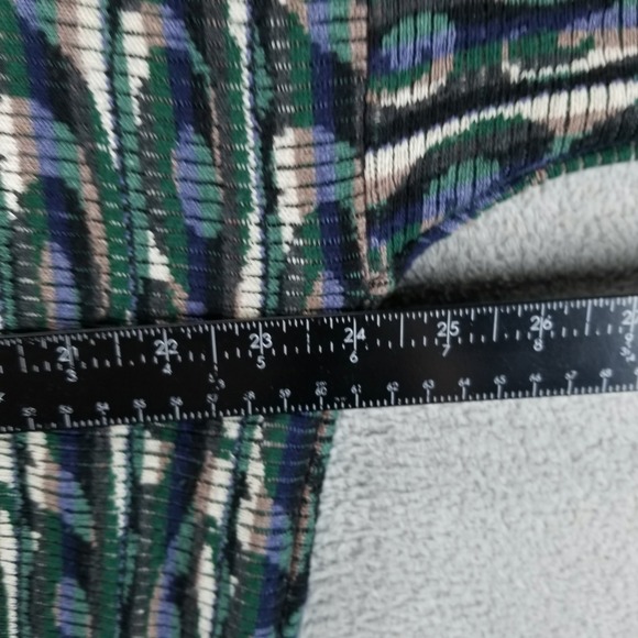 VTG Tundra Canada Bachrach Sweater Mens XL Green Pullover‎ Grandpa Geometric - Picture 7 of 8